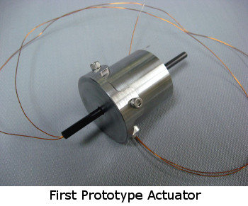First Prototype Actuator